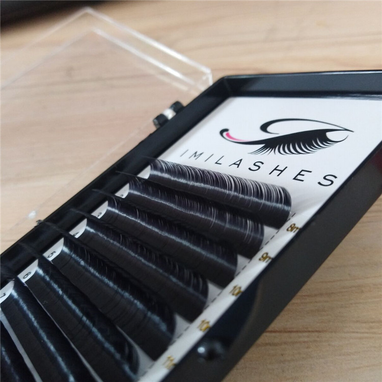 Korean natural looking volume eyelash extensions - A